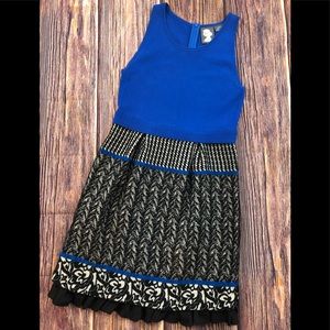 Anthro M Girls from Savoy wool blend dress